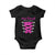 Funny Oktoberfest Corset in Pink Baby Onesie I Have Not Found My Dirndl TS02 Black Print Your Wear