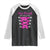 Funny Oktoberfest Corset in Pink Raglan Shirt I Have Not Found My Dirndl TS02 Black White Print Your Wear