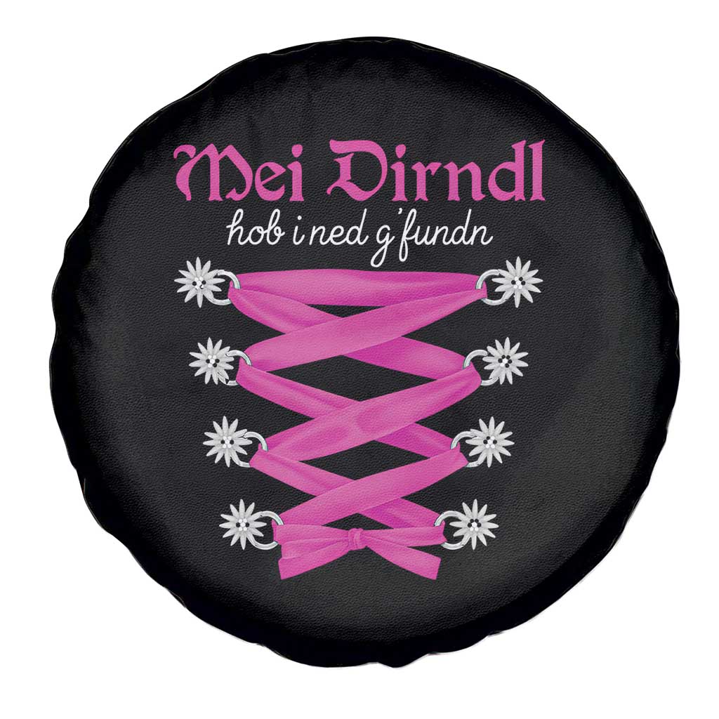 Funny Oktoberfest Corset in Pink Spare Tire Cover I Have Not Found My Dirndl TS02 Print Your Wear