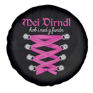 Funny Oktoberfest Corset in Pink Spare Tire Cover I Have Not Found My Dirndl TS02 Print Your Wear