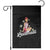 Bavarian Pin Up Girl Lausmadl Garden Flag Oktoberfest Edelweiss Flowers TS02 Black Print Your Wear