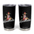 Bavarian Pin Up Girl Lausmadl Tumbler Cup Oktoberfest Edelweiss Flowers TS02 Black Print Your Wear