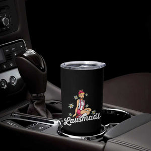 Bavarian Pin Up Girl Lausmadl Tumbler Cup Oktoberfest Edelweiss Flowers TS02 Print Your Wear