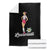 Retro Bavarian Pin Up Girl Lausmadl Throw Blanket Oktoberfest Edelweiss Flower TS02 Black Print Your Wear