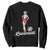 Retro Bavarian Pin Up Girl Lausmadl Sweatshirt Oktoberfest Edelweiss Flower TS02 Black Print Your Wear