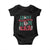 Christmas Nutcracker Baby Onesie In My Nutcracker Mom Era Groovy Doll Xmas Mama TS02 Black Print Your Wear