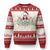 Christmas Skeleton Ugly Christmas Sweater It's Fine I'm Fine Everything Is Fine Xmas Light Funny TS02 Red Print Your Wear