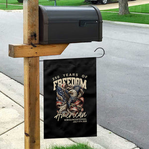 250 Years of Freedom Eagle Garden Flag US 250th Anniversary American Semiquincentennial 2026 Patriotic TS02 Print Your Wear