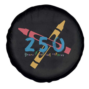 250 Years of Eating Crayons Spare Tire Cover Funny Military Crayon Joke Veterans Marines TS02 Print Your Wear