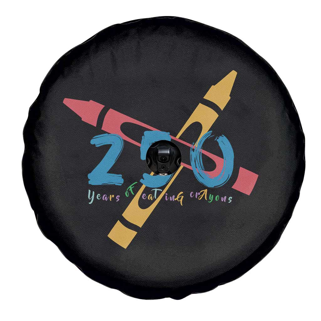 250 Years of Eating Crayons Spare Tire Cover Funny Military Crayon Joke Veterans Marines TS02 Print Your Wear