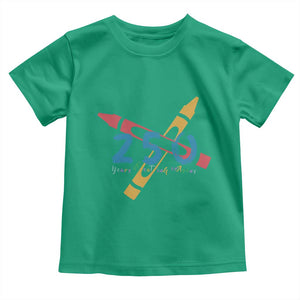 250 Years of Eating Crayons Toddler T Shirt Funny Military Crayon Joke Veterans Marines TS02 Irish Green Print Your Wear