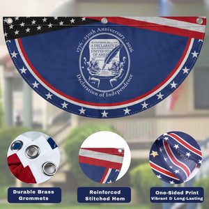 250 Years Declaration of Independence Patriotic Fan Flag US 250th Anniversary Semiquincentennial 2026