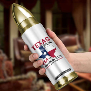 Texas Proud 250 Years Bullet Tumbler American Made 1776 to 2026 Semiquincentennial TS02 Print Your Wear