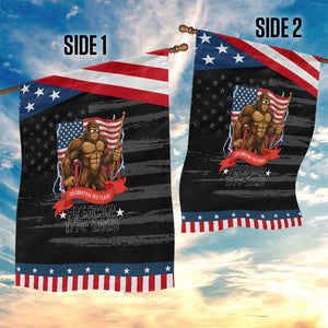 Patriotic Bigfoot US 250th Anniversary Garden Flag Sasquatch Celebrating 250 Years of Freedom 1776 to 2026 TS02 Print Your Wear