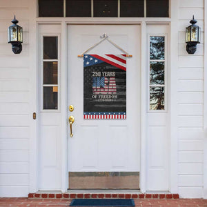 USA Flag 250 Years of Freedom Garden Flag Vintage Patriotic 1776 to 2026 Semiquincentennial TS02 Print Your Wear