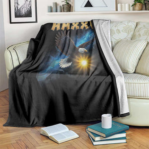 MMXXVI 2026 Eagle Throw Blanket Epic Patriotic Capitol Flag USA 250th Anniversary TS02 Print Your Wear