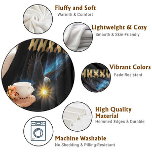 MMXXVI 2026 Eagle Throw Blanket Epic Patriotic Capitol Flag USA 250th Anniversary TS02 Print Your Wear