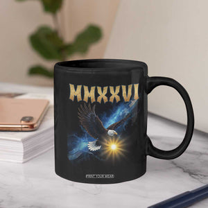 MMXXVI 2026 Eagle Coffee Mug Epic Patriotic Capitol Flag USA 250th Anniversary TS02 Print Your Wear