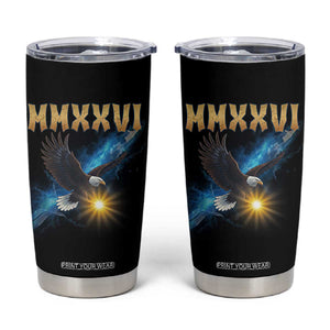 MMXXVI 2026 Eagle Tumbler Cup Epic Patriotic Capitol Flag USA 250th Anniversary TS02 Black Print Your Wear
