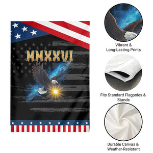 MMXXVI 2026 Eagle Garden Flag Epic Patriotic Capitol Flag USA 250th Anniversary TS02 Print Your Wear