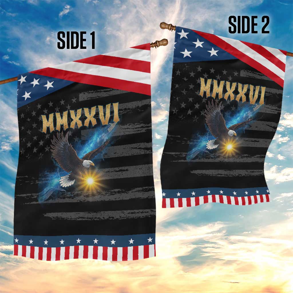 MMXXVI 2026 Eagle Garden Flag Epic Patriotic Capitol Flag USA 250th Anniversary TS02 Print Your Wear