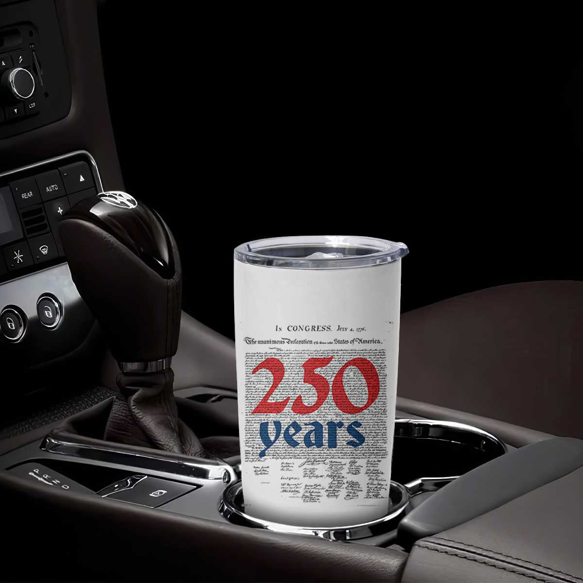 250 Years Declaration of Independence Tumbler Cup Historic Patriotic 1776 to 2026 Semiquincentennial TS02 Print Your Wear