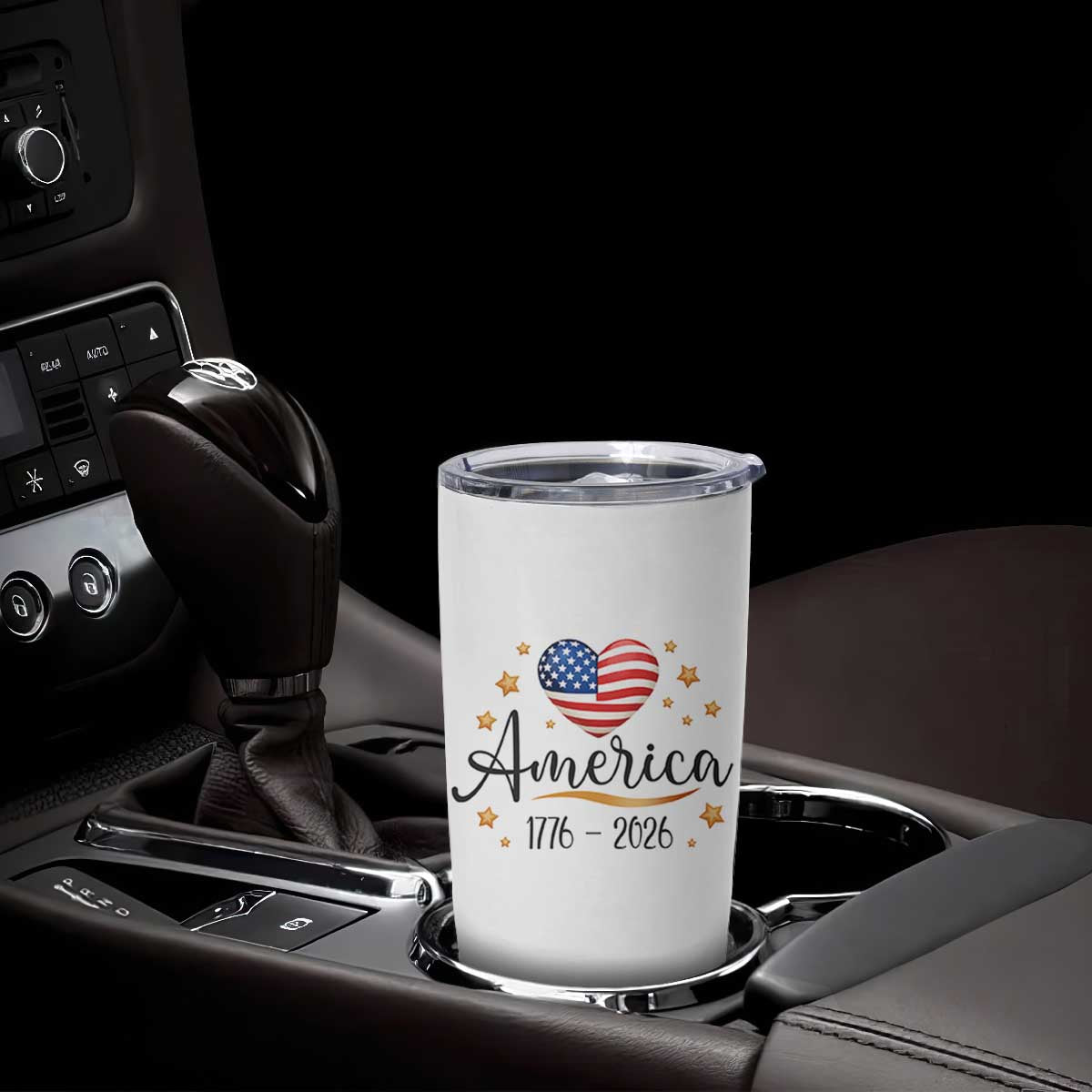 America Heart 250 Years Tumbler Cup US Semiquincentennial Cute Patriotic 1776 to 2026 TS02 Print Your Wear
