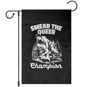 Sarcastic Smear The Qur Playround Game Garden Flag LGBTQ Queer Pride TS02 Black Print Your Wear