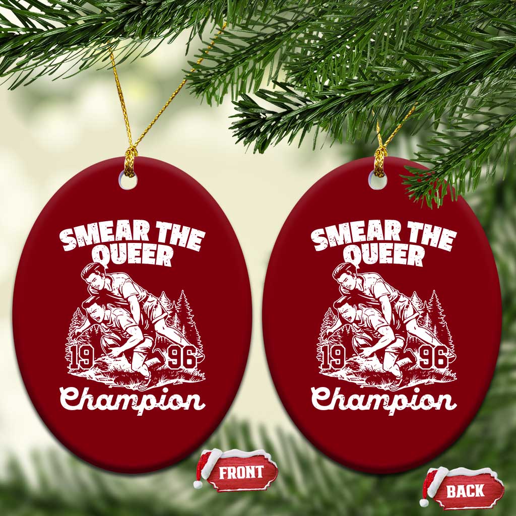 Sarcastic Smear The Qur Playround Game Ceramic Ornament LGBTQ Queer Pride TS02 Print Your Wear