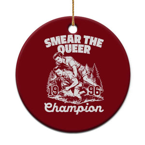 Sarcastic Smear The Qur Playround Game Ceramic Ornament LGBTQ Queer Pride TS02 1pc Red Print Your Wear