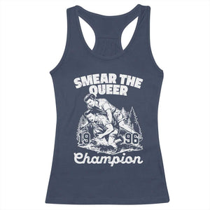 Sarcastic Smear The Qur Playround Game Racerback Tank Top LGBTQ Queer Pride TS02 Navy Print Your Wear
