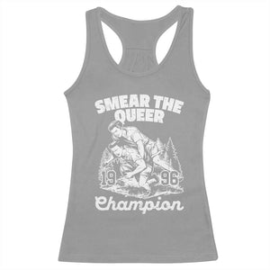 Sarcastic Smear The Qur Playround Game Racerback Tank Top LGBTQ Queer Pride TS02 Sport Gray Print Your Wear