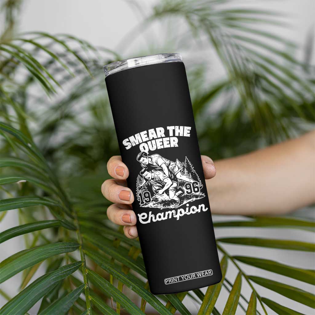 Sarcastic Smear The Qur Playround Game Skinny Tumbler LGBTQ Queer Pride TS02 Print Your Wear