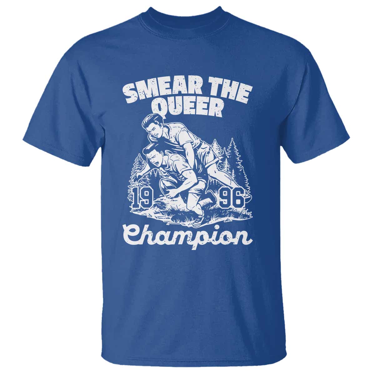 Sarcastic Smear The Qur Playround Game T Shirt LGBTQ Queer Pride TS02 Royal Blue Print Your Wear