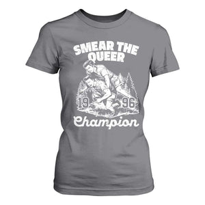 Sarcastic Smear The Qur Playround Game T Shirt For Women LGBTQ Queer Pride TS02 Charcoal Print Your Wear