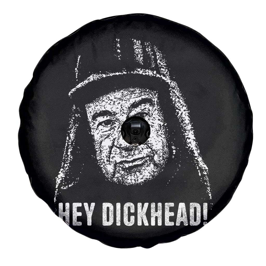 Hey Dckhead Grumpy Old Man Humor Spare Tire Cover Jerk Sarcastic Comedy TS02 Print Your Wear