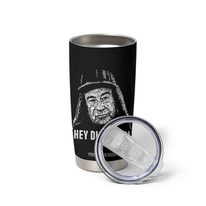 Hey Dckhead Grumpy Old Man Humor Tumbler Cup Jerk Sarcastic Comedy TS02 Print Your Wear