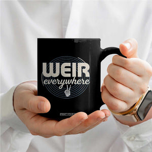 Weir Everywhere Retro Tribute Coffee Mug Psychedelic Peace and Music Culture TS02 Print Your Wear