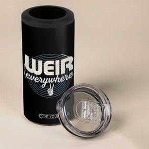 Weir Everywhere Retro Tribute 4 in 1 Can Cooler Tumbler Psychedelic Peace and Music Culture TS02 Print Your Wear