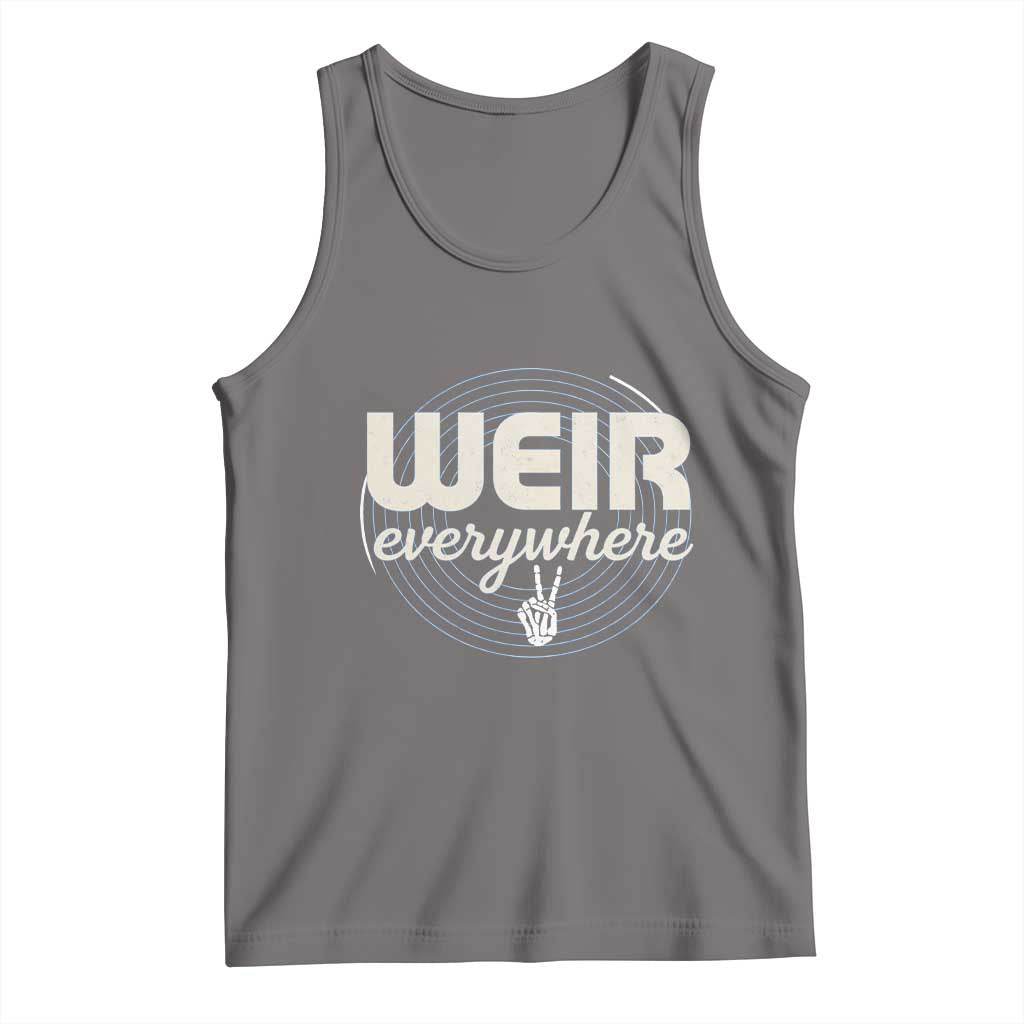 Weir Everywhere Retro Tribute Tank Top Psychedelic Peace and Music Culture TS02 Deep Heather Print Your Wear
