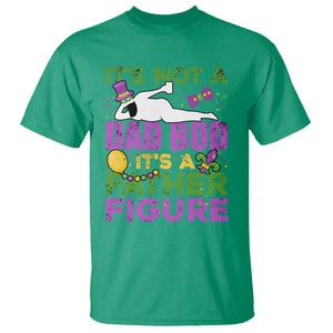 Funny Mardi Gras Dad T Shirt It's Not A Dad Bod It's A Father Figure TS02 Irish Green Printyourwear