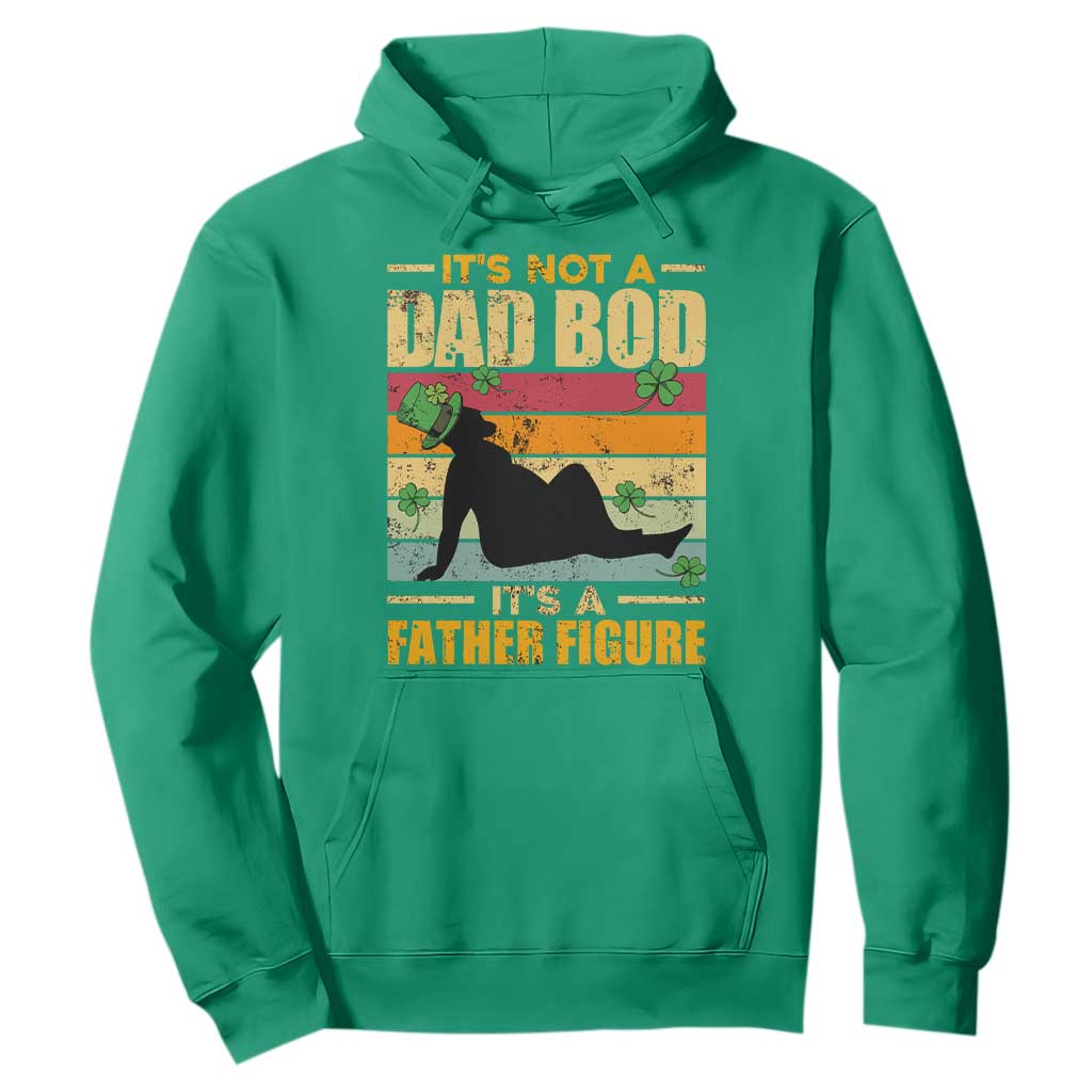 Funny Daddy St. Patricks Day Hoodie It's Not A Dad Bod It's A Father Figure TS02 Irish Green Printyourwear