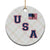 USA Flag Hockey Ceramic Ornament Patriotic Ice Hockey Team Fan Vintage Throwback TS02 1pc Christmas Plaid Print Your Wear