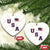 USA Flag Hockey Ceramic Ornament Patriotic Ice Hockey Team Fan Vintage Throwback TS02 Print Your Wear
