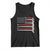 USA Flag Hockey Tank Top Patriotic Hockey Stick American Flags TS02 Black Print Your Wear