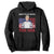 USA Flag Hockey Trump Hoodie Don't Play With The USA TS02 Black Print Your Wear