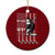 USA Flag Hockey Ceramic Ornament Skull Player My Goal Is To Deny Yours TS02 1pc Red Print Your Wear