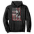 USA Flag Hockey Hoodie Skull Player My Goal Is To Deny Yours TS02 Black Print Your Wear