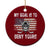 USA Flag Hockey Skull Ceramic Ornament My Goal Is To Deny Yours TS02 1pc Red Print Your Wear