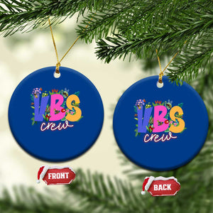 VBS Crew 2025 Ceramic Ornament Magninfied Vacation Bible School Adventure TS02 1pc Blue Print Your Wear